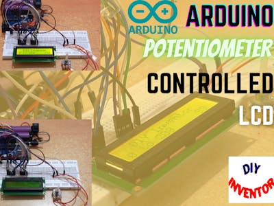 Arduino Potentiometer Controlled Text Display on LCD 16x2