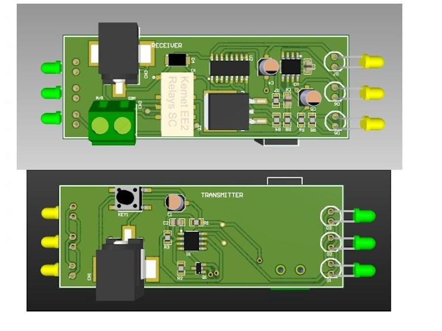 Control Household Appliances Remotely- PCB Board