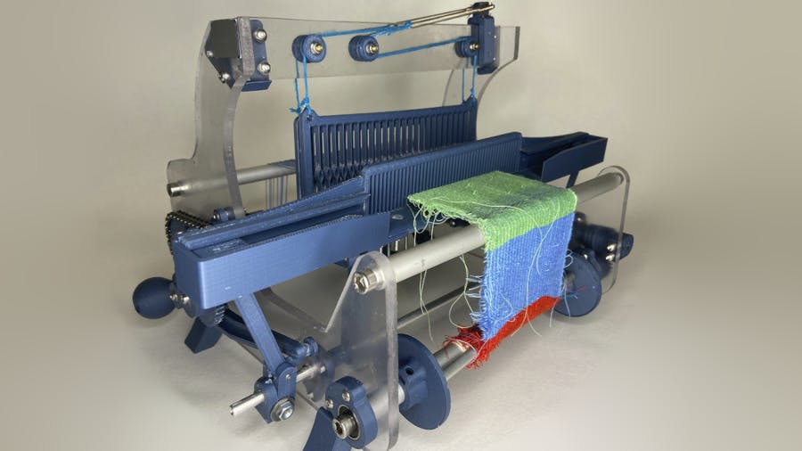 Fraens' 3D-Printed Automatic Power Loom Blends Modern Tech with