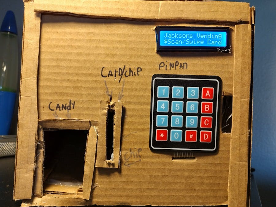 How To Build DIY Cardboard Candy Dispenser Vending Machine
