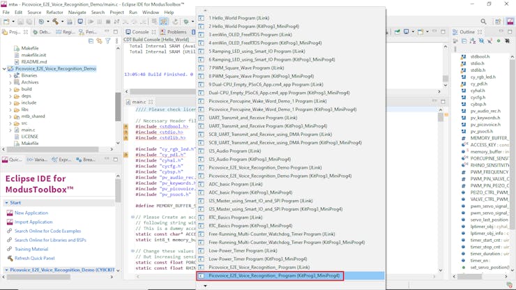 Flashing firmware on PSoC6 mcu