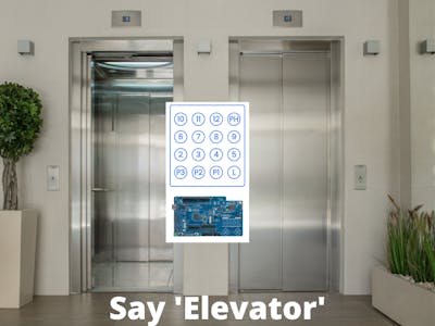 Voice Controlled Touch-Less Elevator System with Infineon Io