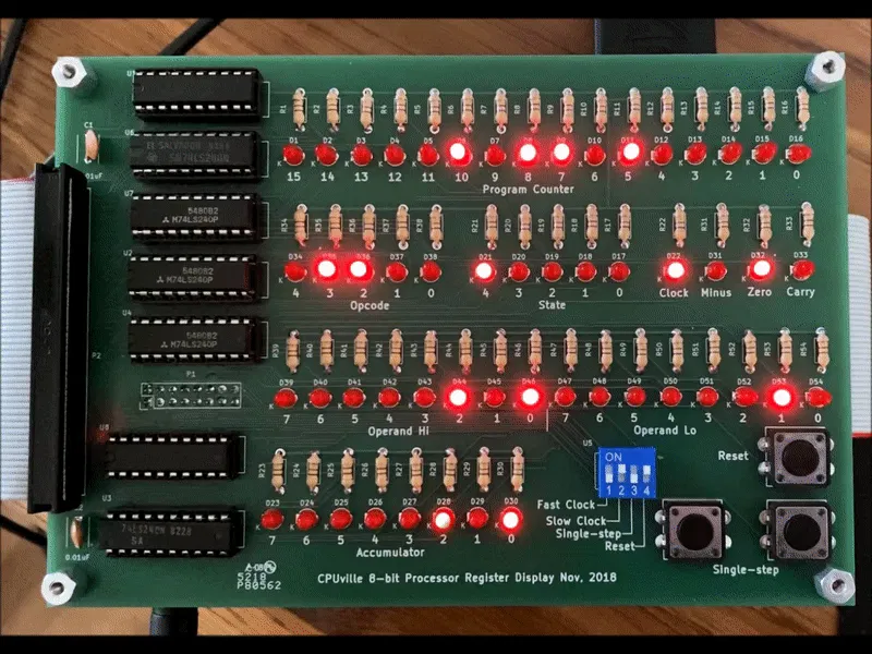 Build an 8 bit CPU from TTL Logic ICs - Hackster.io