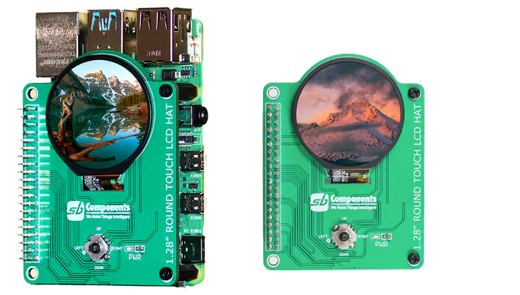 1.28" Round Touch LCD HAT