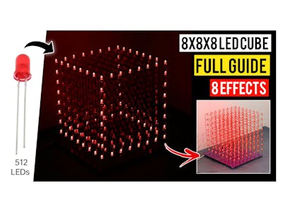 How to make 8x8x8 Led Cube