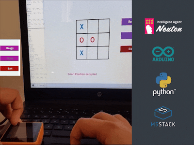 Tic-Tac-Toe Game with TinyML-based Digit Recognition