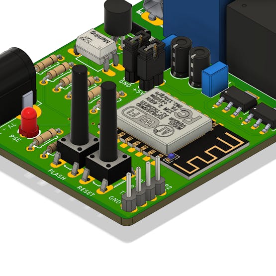 Figure 10 - Two buttons and Header 1*4.