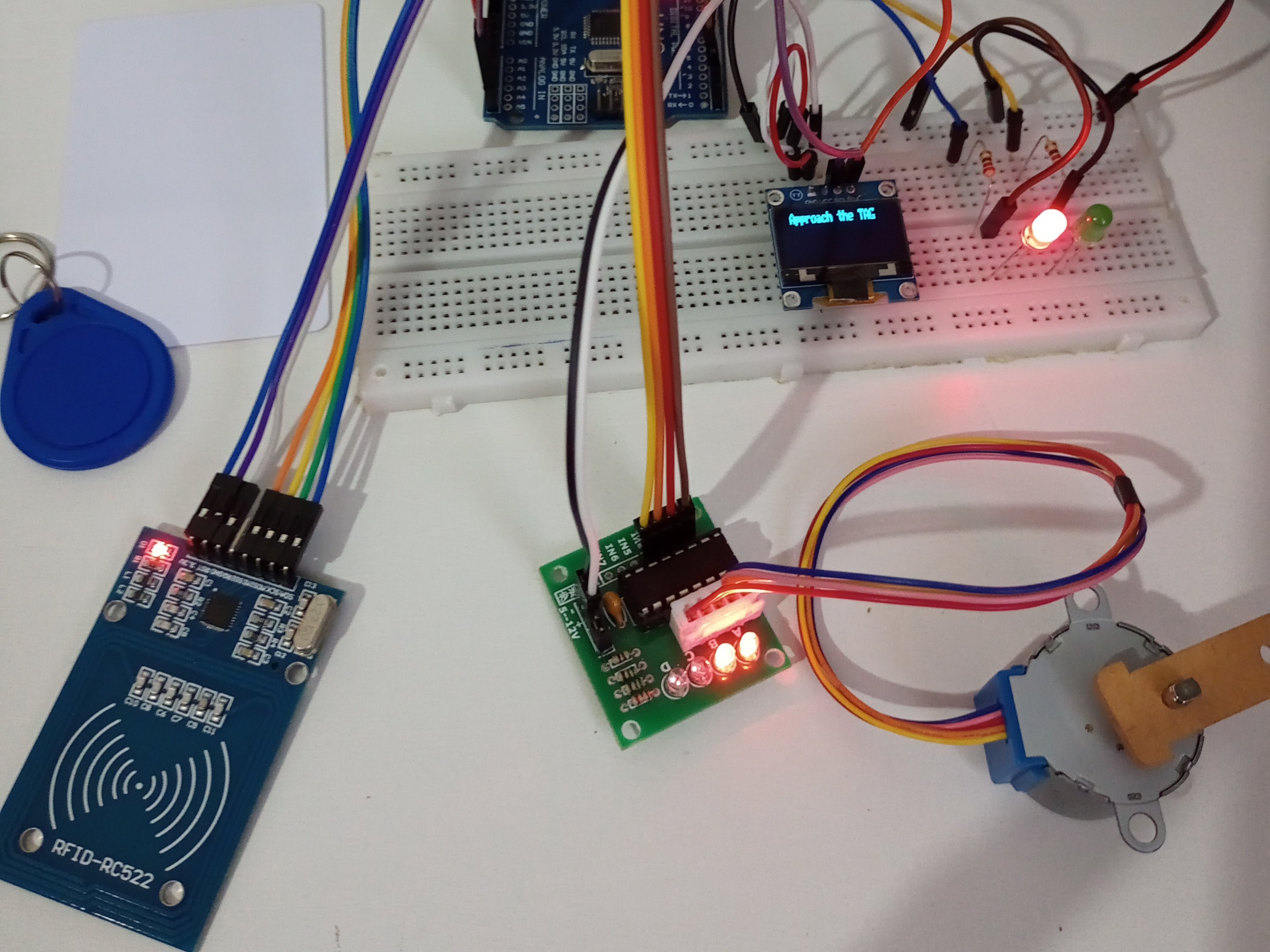 Door Lock System With Arduino And RFID Module! - Arduino Project Hub