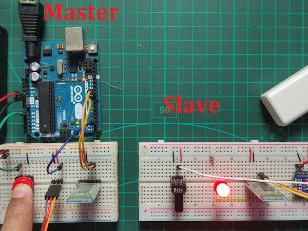 How To Configure And Pair Two Hc 05 Bluetooth Modules Arduino Project Hub 0264