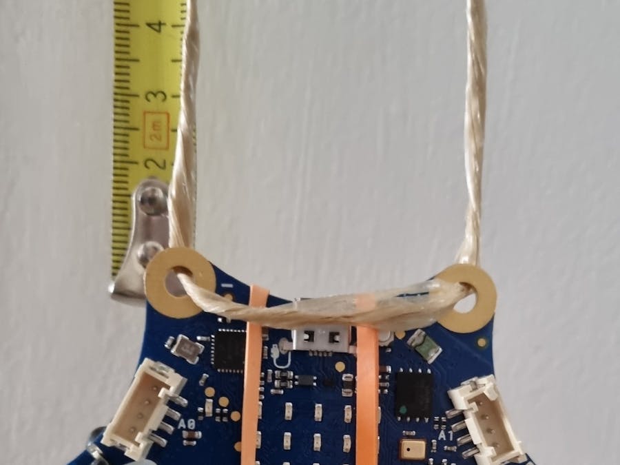 Der Calliope mini als elektronisches Maßband