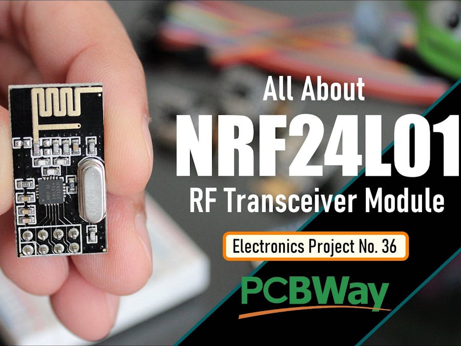 NRF24L01 2.4GHz wireless Transceiver module - Black for arduino