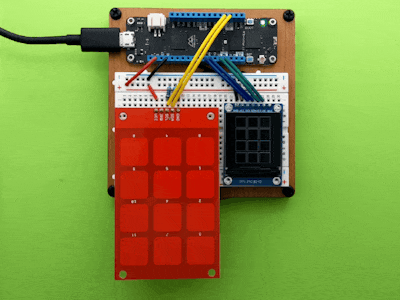 Working with a Touch Keypad and SPI Display Using Meadow