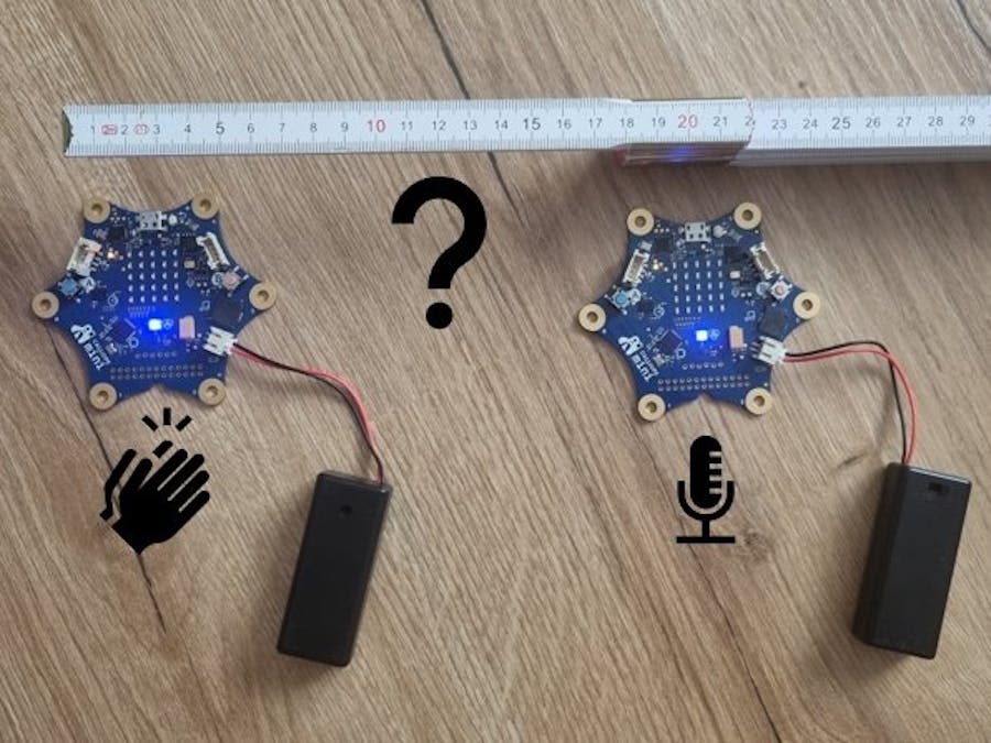 Calliope mini - Entfernungsmesser