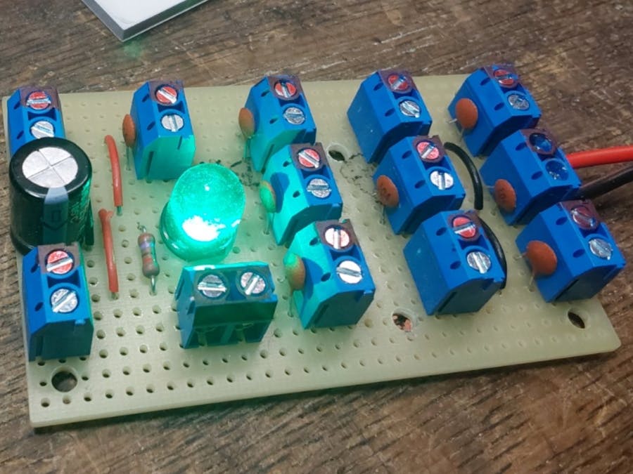 Perf Panel Paired Power Plug Piggyback for MEGA 2560/UNO