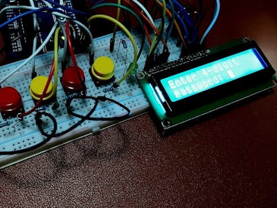 4-digit Password Access System