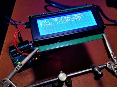 Arduino 'Clock' with LCD (20x4) I2C