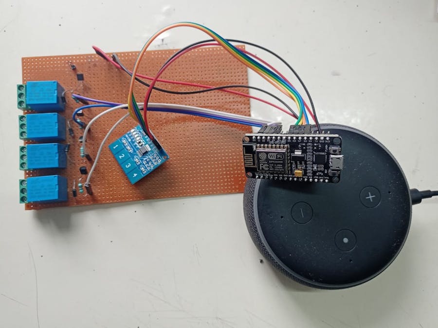 ESP8266 touch switch board with voice control