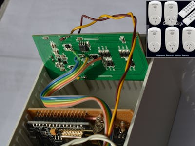 Control remote power outlets with ESP8266 (NodeMCU)