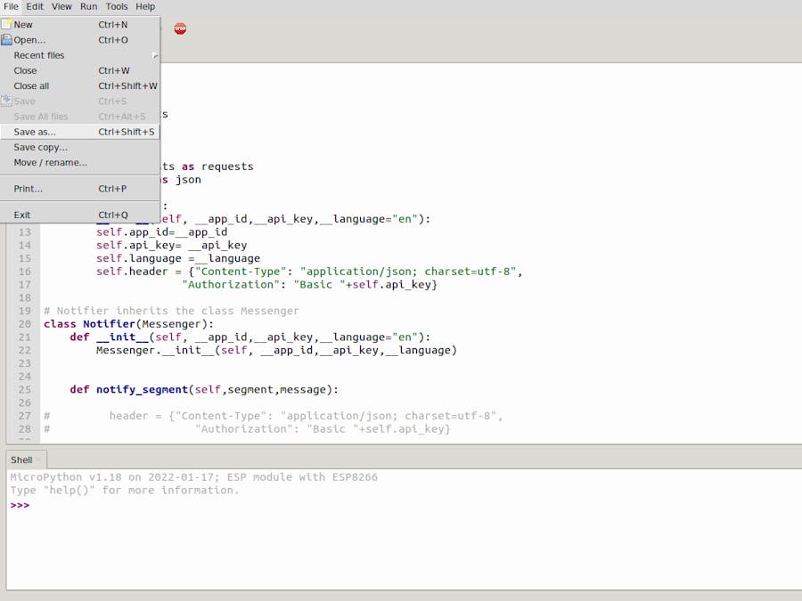 Onesignal Library with Micropython || ESP8266 and ESP32
