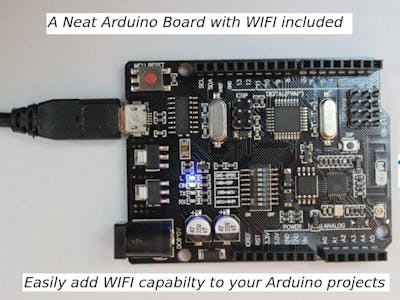 UNO R3 + WIFI ESP8266 + CH340G Arduino and WIFI single board