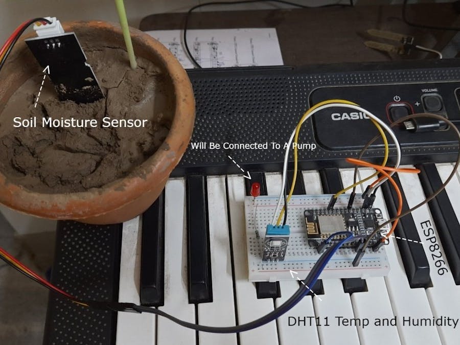 Automated Gardening With Blynk IOT