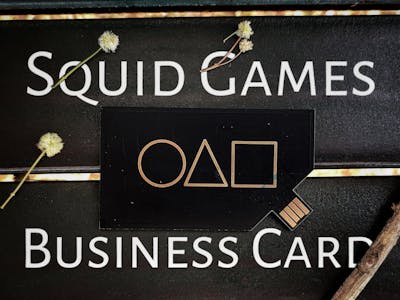 Squid Games Digital Business Card