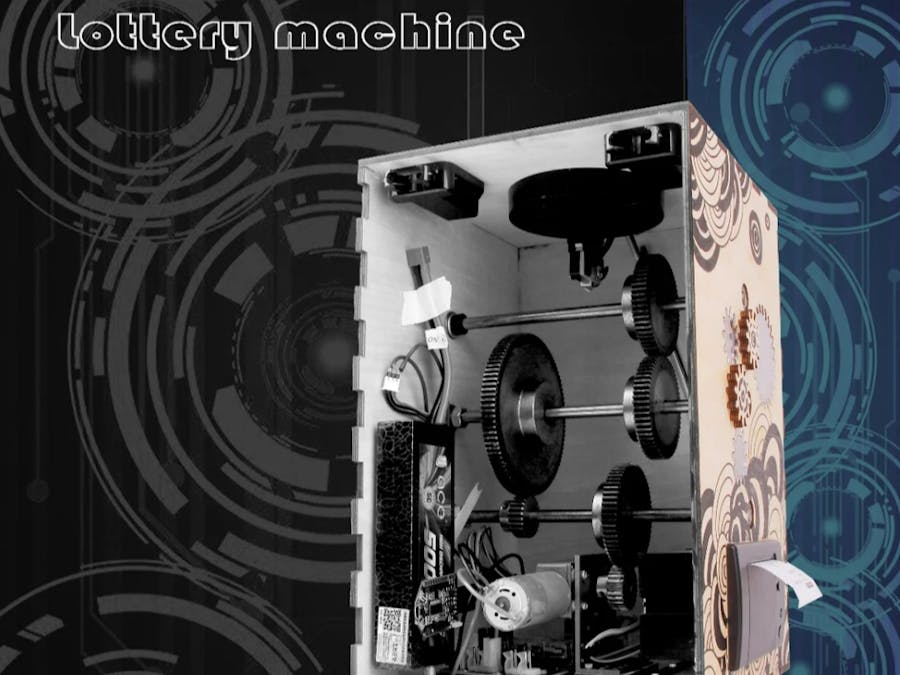 A Steam Punk Style Lottery Machine