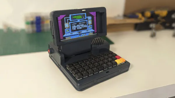 The Ceres 1 Raspberry Pi Cyberdeck Repurposes a Vintage VTech Talking ...