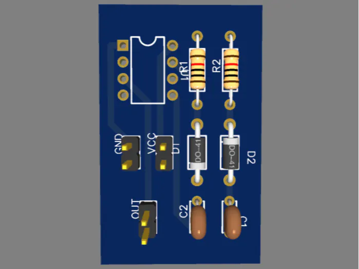 555 Timer 50 Duty Cycle Sponsored by JLCPCB - Hackster.io
