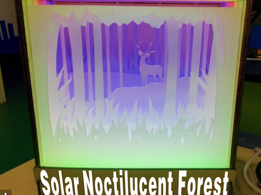 Make a Solar Noctilucent Forest