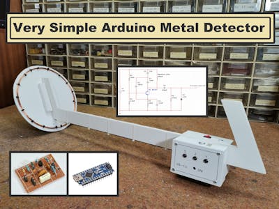 DIY Very simple Arduino Metal Detector