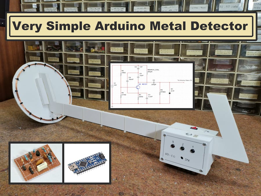 DIY Very simple Arduino Metal Detector
