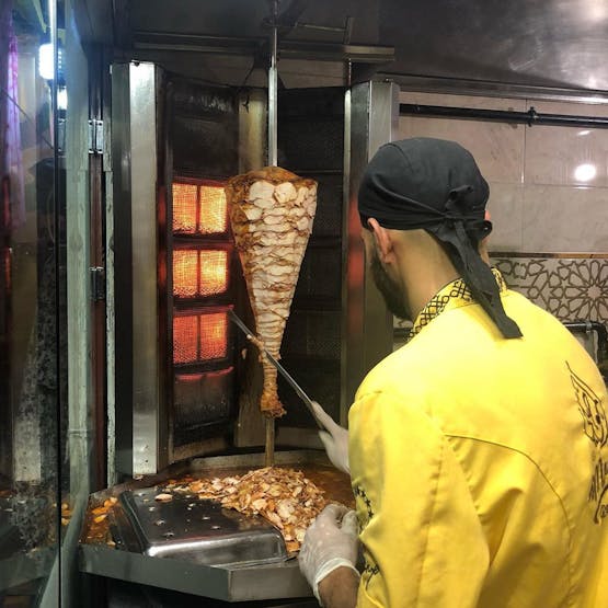 Full sized Shawarma machine