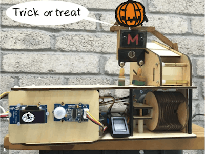 Halloween Candy Machine