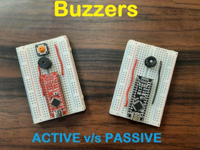 Active and Passive Buzzer- Discussed