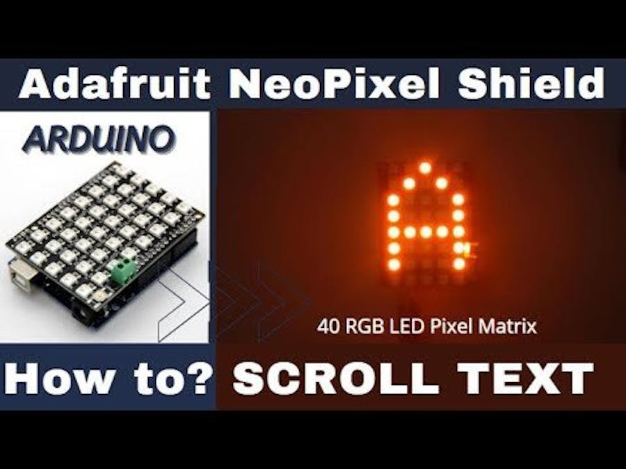 Adafruit RGB Matrix Shield for Arduino