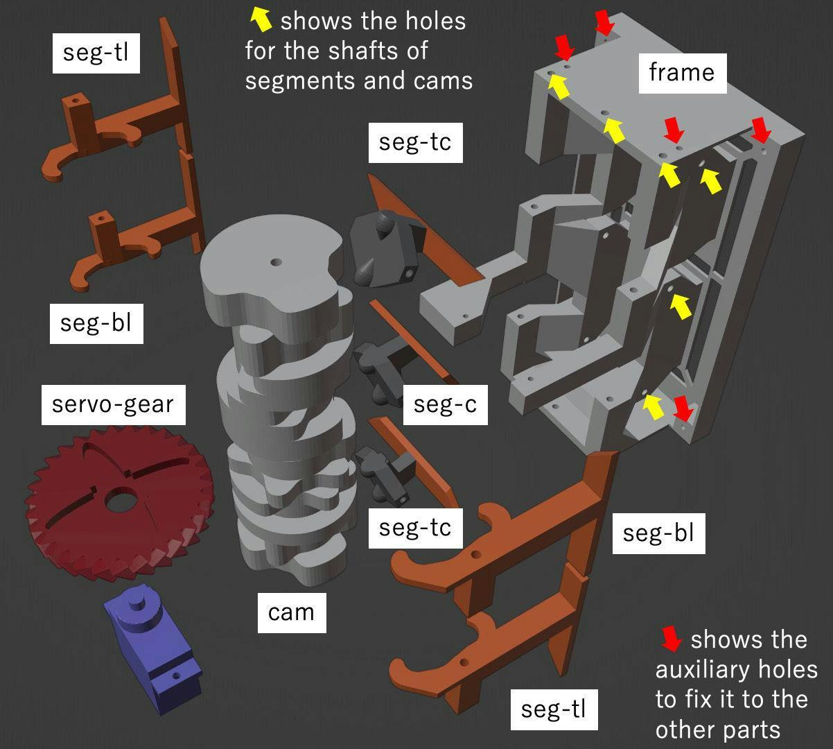 Single-Servo Mechanical Seven-Segment Display - Hackster.io