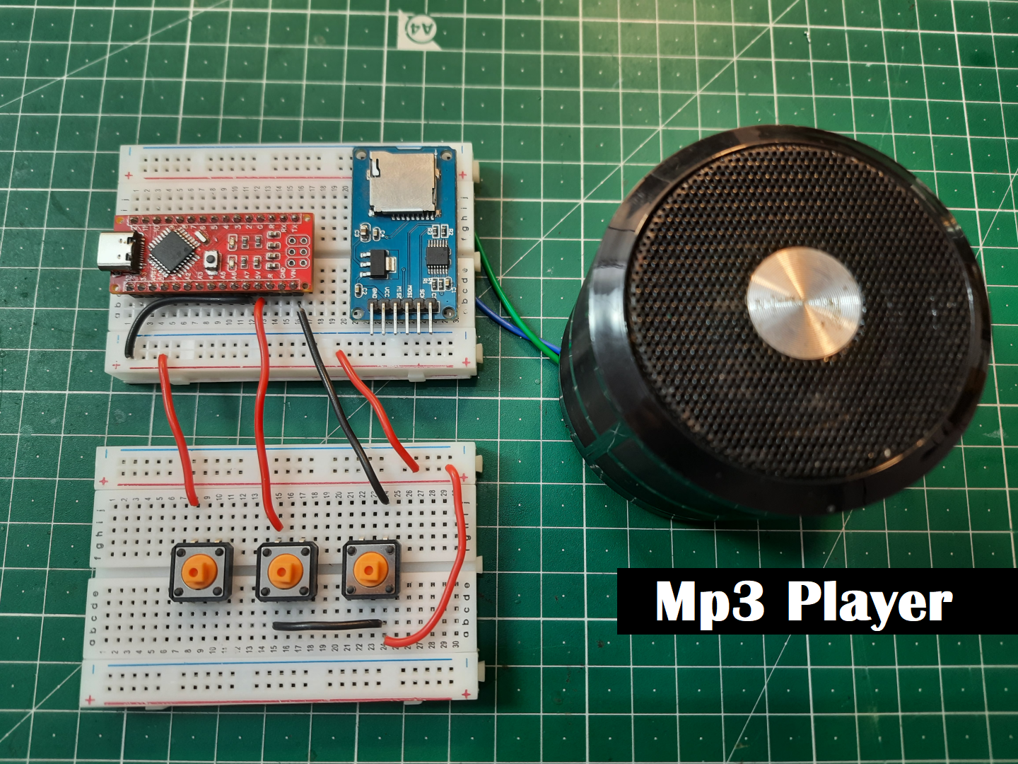 Arduino Module de restitution MP3 uMP3 compatible arduino 