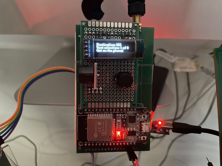 Messaging LoRa Node