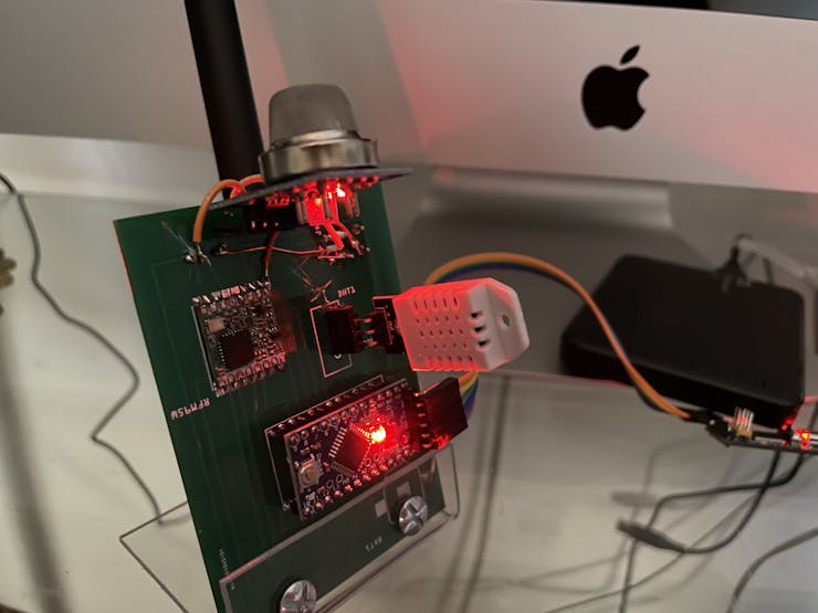 Air Quality LoRa Node