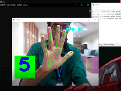Game Control using Hand Gesture Recognition