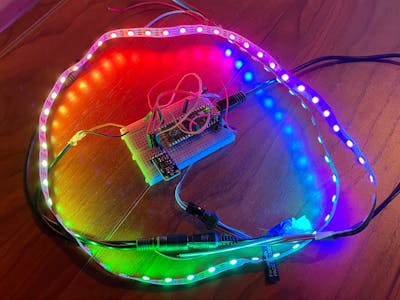 Voice-Activated LED Strip for $10: Pi Pico and Edge Impulse