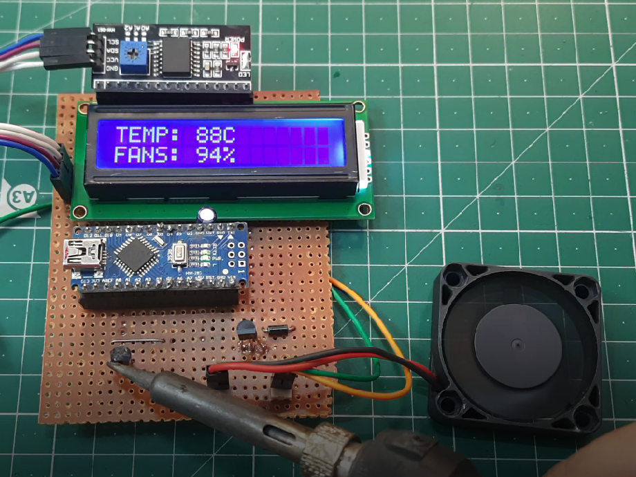 Arduino Based Temperature Controlled Fan - Arduino Project Hub