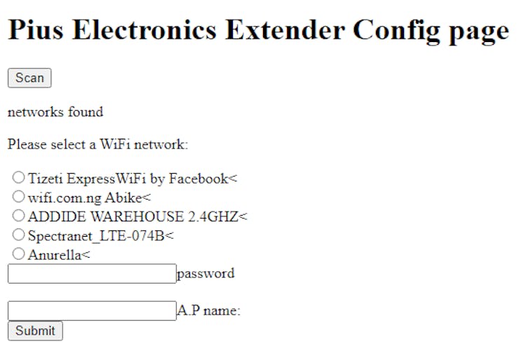 ESP8266 WiFi range extender Arduino 