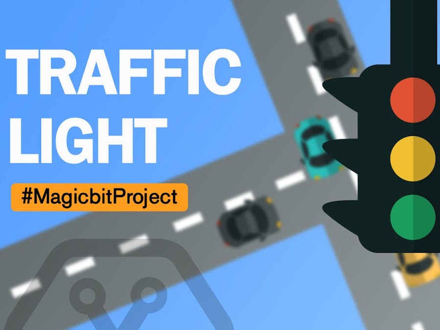 Traffic Light System using magicbit-(ESP-32)