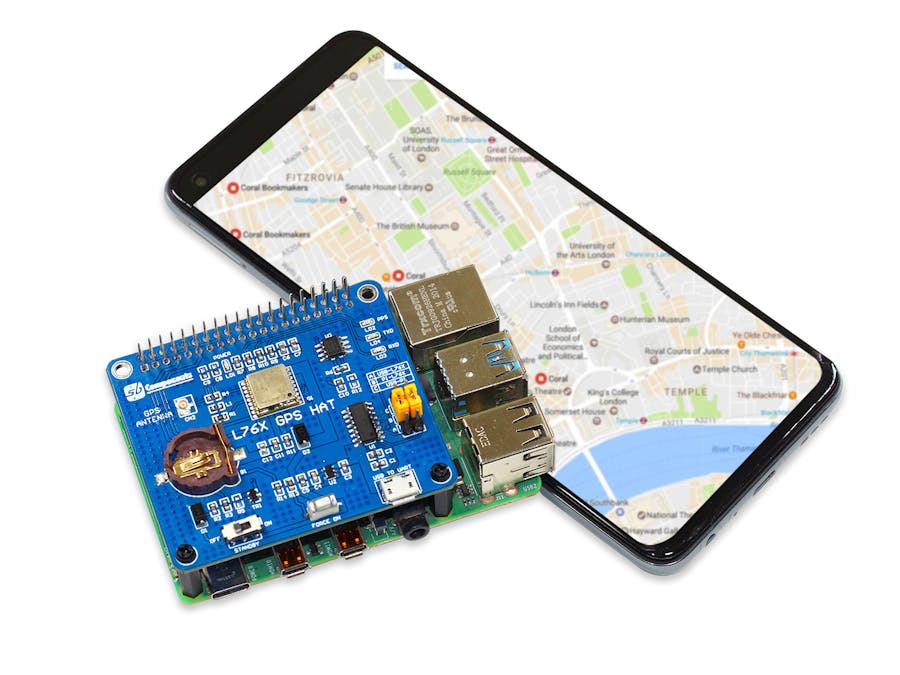 Tracking Location Using GPS HAT for Raspberry Pi