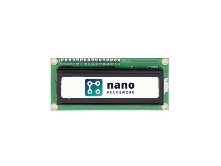 Nanoframework And LCD (Text Base)