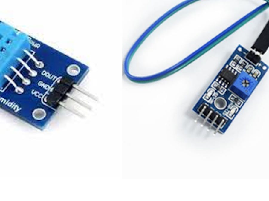 Temperature, Humidity and Soil Moisture Sensor with Nodemcu