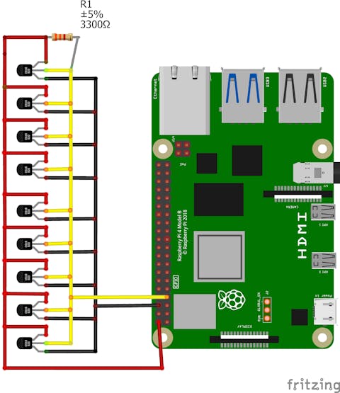 Raspberry Pi Ds18b20 () Raspberry Pi Ds18b20