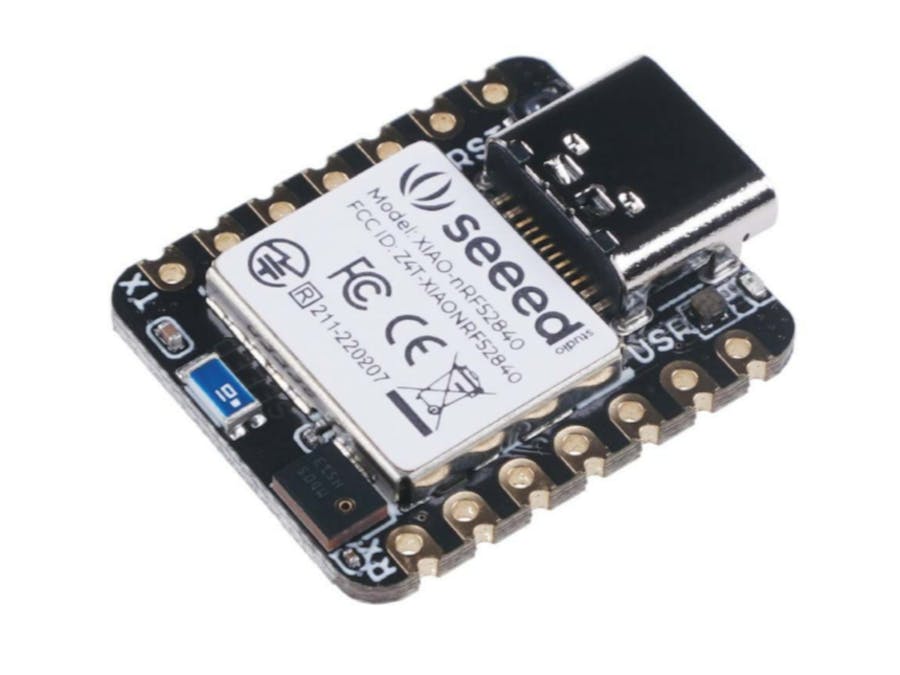 Seeed XIAO BLE nrf52840 (sense) introduction to the world's